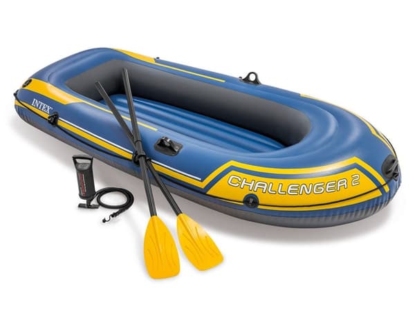 Uppblåsbar båt Challenger 2 Set 236 x 114 x 41 cm INTEX 68367