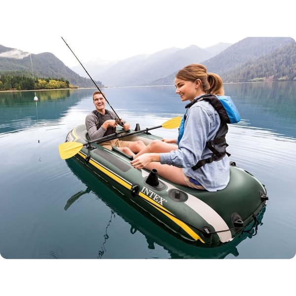 Gummibåd Seahawk 2 sæt 236 x 114 x 41 cm INTEX 68347