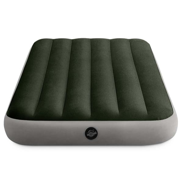Oppblåsbar madrass 191x99x25 cm med elektrisk pumpe INTEX 64777