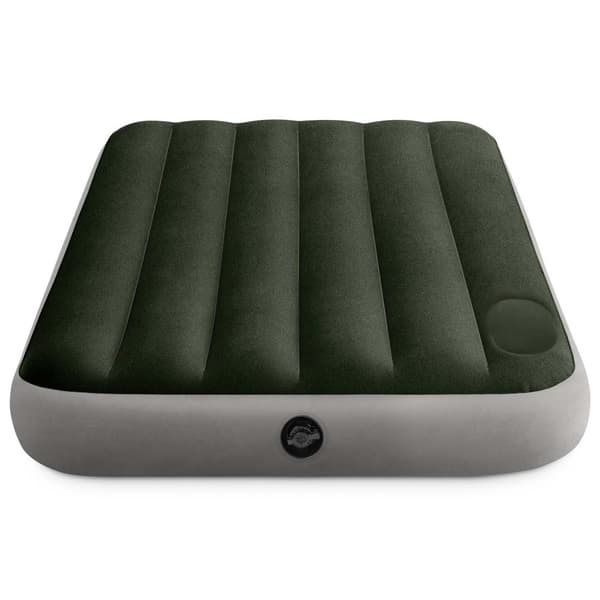 Oppustelig madras 191x99x25 cm med indbygget fodpumpe INTEX 64761