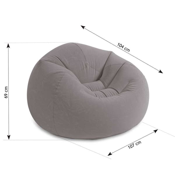 Uppblåsbar stol, uppblåsbar puff INTEX 68579