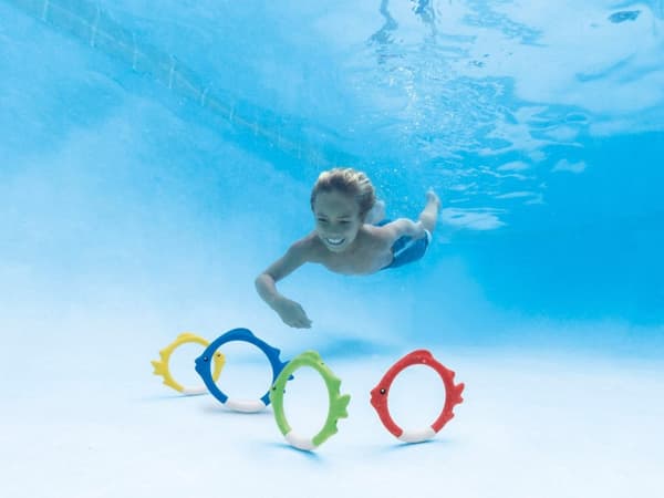 Farverig fisk falder til bunden Intex 55507