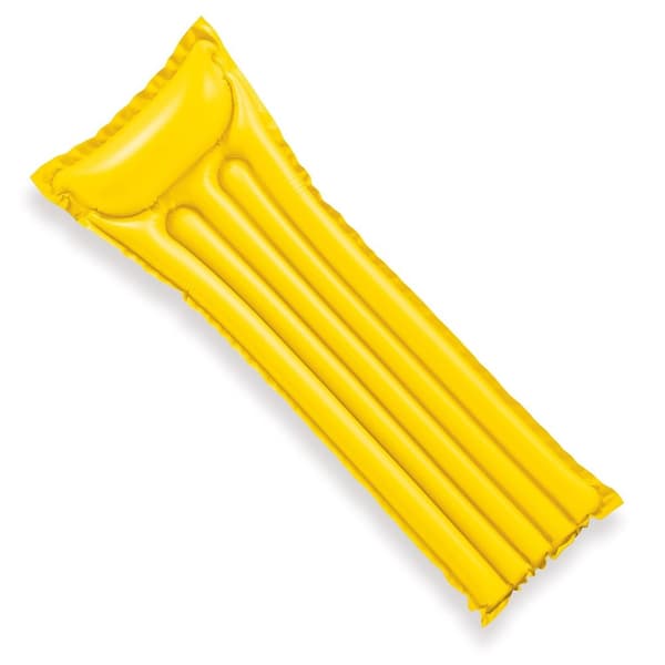 Badmadrass 183 x 69 cm INTEX 59703 grön