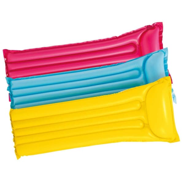 Badmadrass 183 x 69 cm INTEX 59703 grön