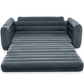 Miniatyrbilde 2 av 3: Sofa 2i1 fløyelsmadrass + INTEX pumpe 66552-66640