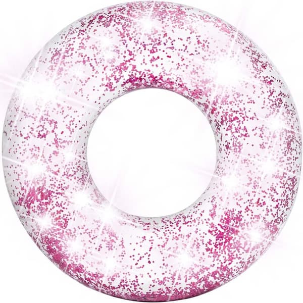 INTEX 56274 glitter svømmering, rosa