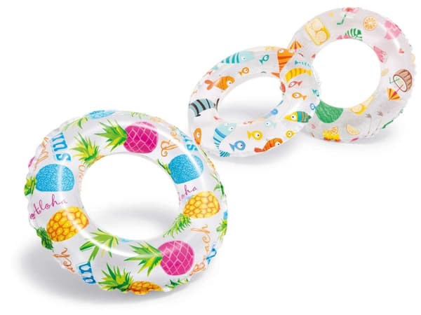 Uimarengas kolme kuviota 51 cm INTEX 59230 ananas