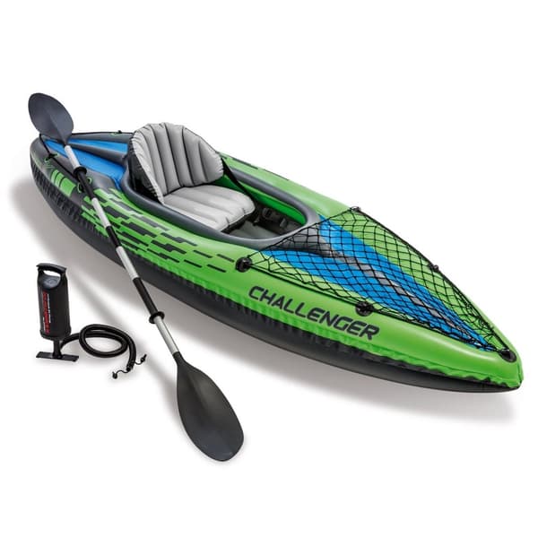 Challenger K1 puhallettava kajakki 274 x 76 x 33 cm INTEX 68305