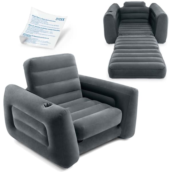 INTEX 66551 enkel oppblåsbar stol