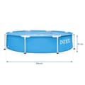 Miniatyrbilde 4 av 5: Ramme hagebasseng 244 x 51 cm 5in1 INTEX 28205