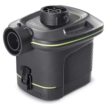 Uppblåsbar madrass 191x137x25 cm med elektrisk pump INTEX 64778
