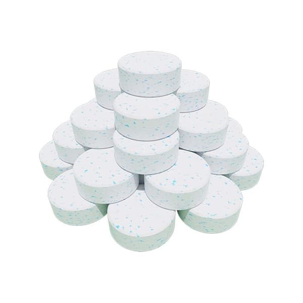 Flytande dispenser för kemikalier + 0,5 kg multifunktionella tabletter