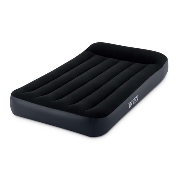 Oppblåsbar madrass 191x99x25 cm med innebygd elektrisk pumpe INTEX 64146ND