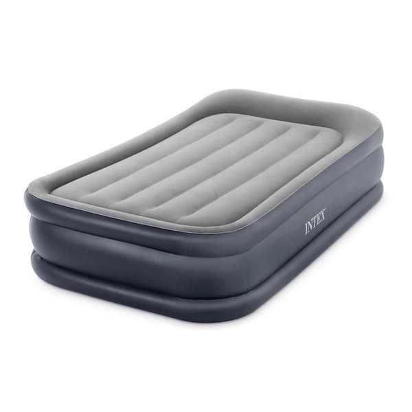 Oppustelig madras 191x99x42 cm med indbygget elektrisk pumpe INTEX 64132ND