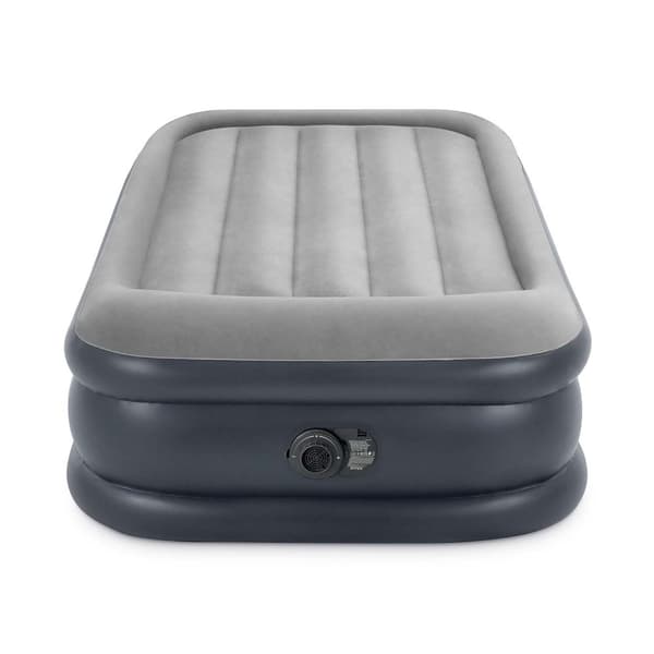 Oppustelig madras 191x99x42 cm med indbygget elektrisk pumpe INTEX 64132ND
