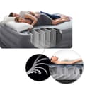 Miniatyrbilde 7 av 9: Oppblåsbar madrass 203x152x46 cm med innebygd elektrisk pumpe INTEX 64414ND