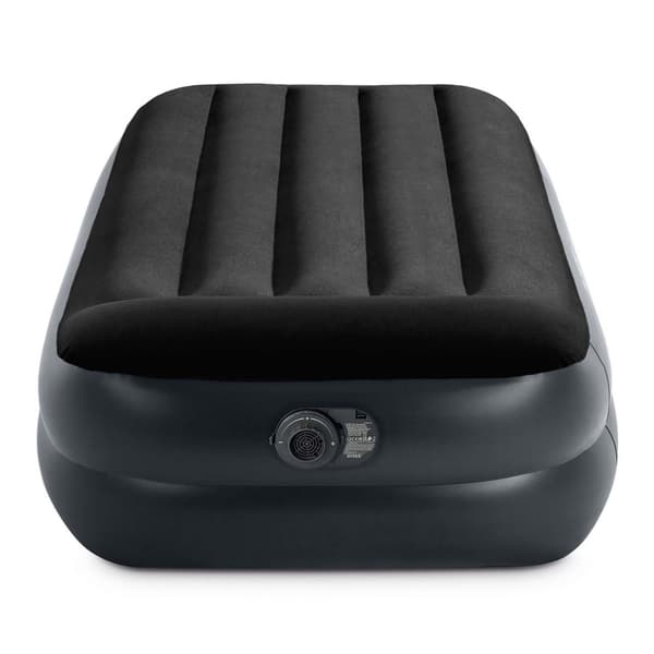 Oppustelig madras 191x99x42 cm med indbygget elektrisk pumpe INTEX 64122ND