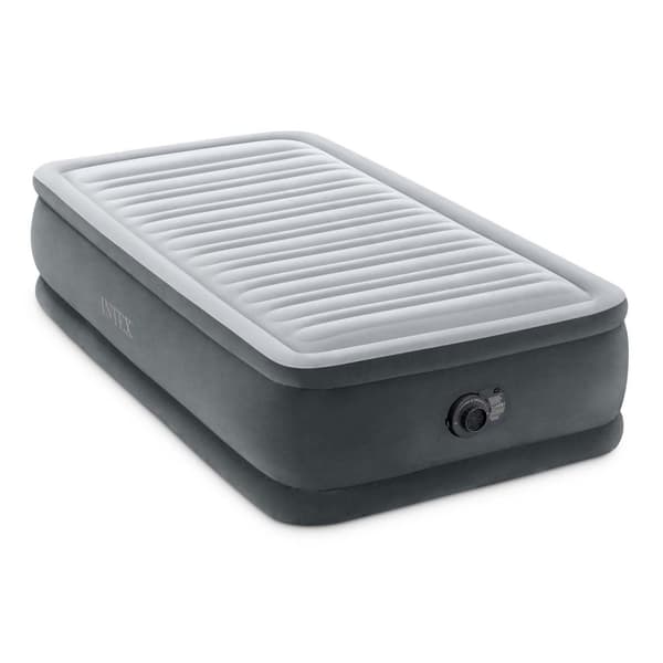Oppustelig madras 191x 99x46cm med indbygget elektrisk pumpe INTEX 64412ND