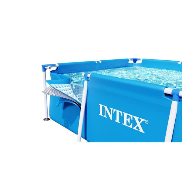 Ramme hagebasseng 300 x 200 x 75 cm 15in1 INTEX 28272 + boblemaskin GRATIS