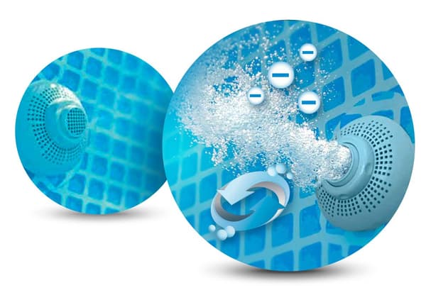 Stomme trädgårdspool 305 x 76 cm 15in1 INTEX 28202 + bubbelmaskin GRATIS