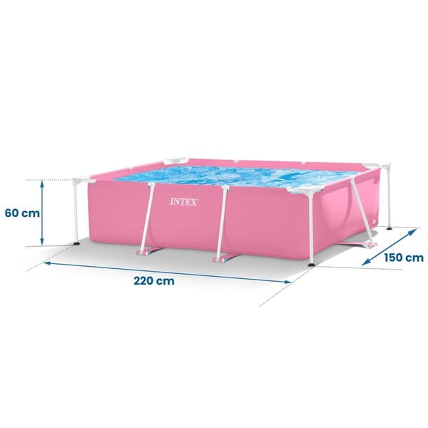 Ramme havepool 220 x 150 x 60 cm INTEX 28266