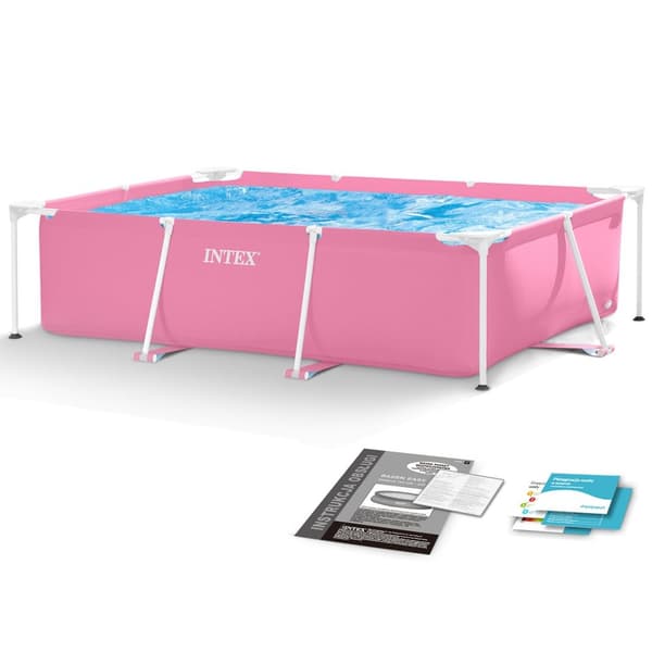 Ramme havepool 220 x 150 x 60 cm INTEX 28266