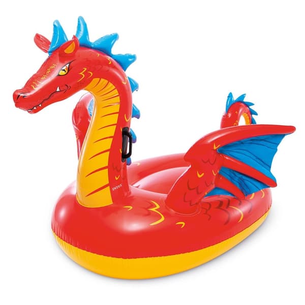 INTEX 57577 dragon uppblåsbar madrass