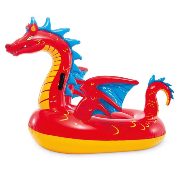 INTEX 57577 dragon uppblåsbar madrass