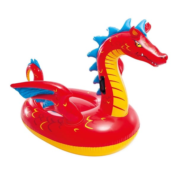 INTEX 57577 dragon uppblåsbar madrass