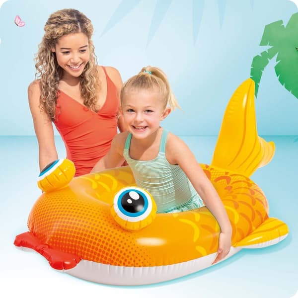 Oppblåsbar fiskepontong INTEX 59380