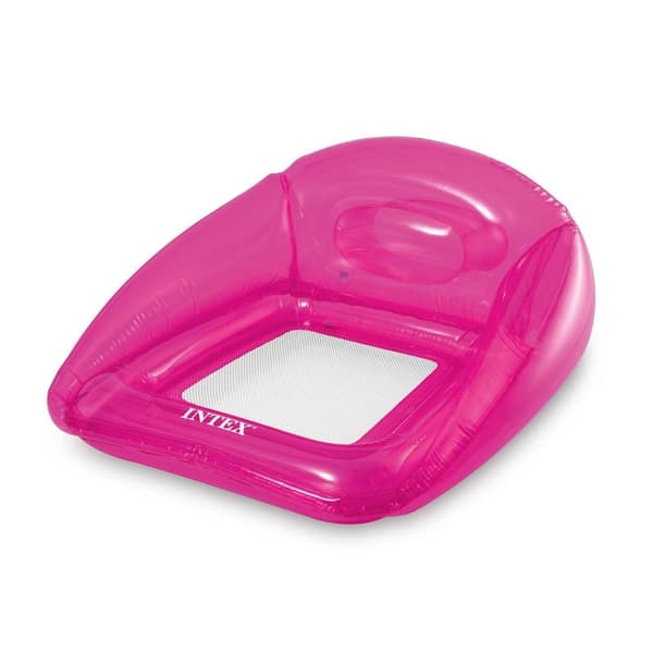 Vaaleanpunainen uimatuolin patja INTEX 56802