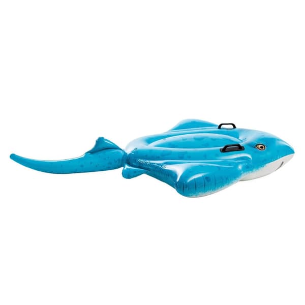 Uppblåsbar stingraymadrass 185 x 145 cm INTEX 57576