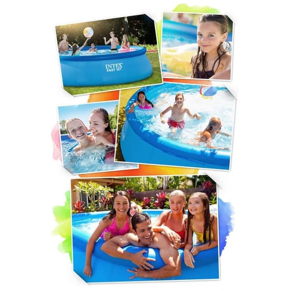 Udvidelsesbassin til have 244 x 61 cm 16in1 INTEX 28106