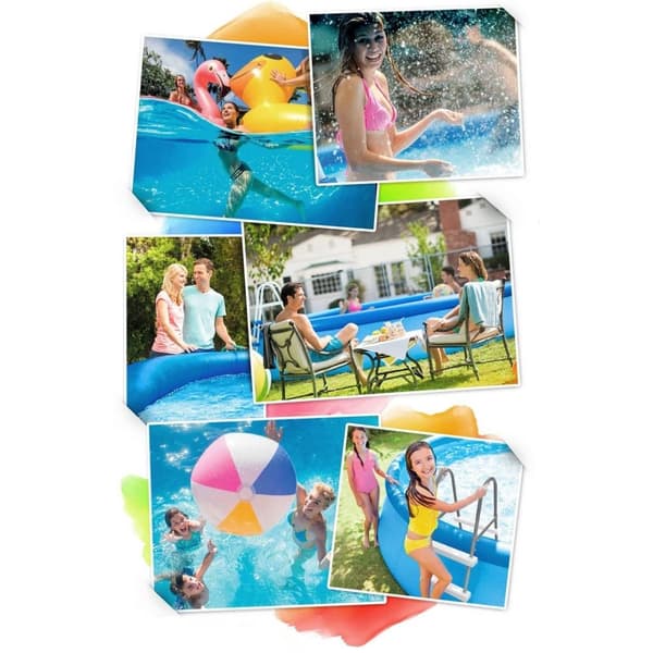 Udvidelsesbassin til have 244 x 61 cm 16in1 INTEX 28106