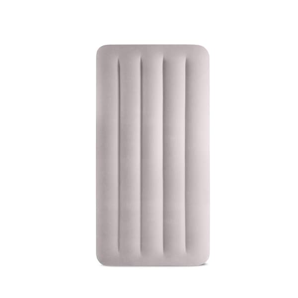 Oppblåsbar madrass 191x99x30 cm med elektrisk pumpe INTEX 64177