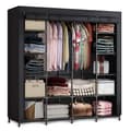 Miniatyrbilde 8 av 8: Stor tekstilgarderobe Massido MS-804 sort