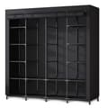 Miniatyrbilde 2 av 8: Stor tekstilgarderobe Massido MS-804 sort