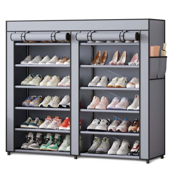 Massido MS-805 grafit tekstil skoskab
