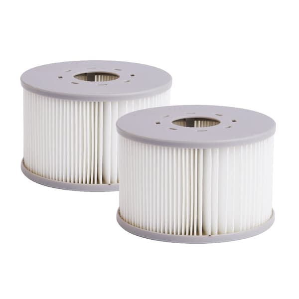 Utskiftbart SPA-pumpefilter MSpa HH-LF90 14,15 x 11 x 11 cm 2 stk.