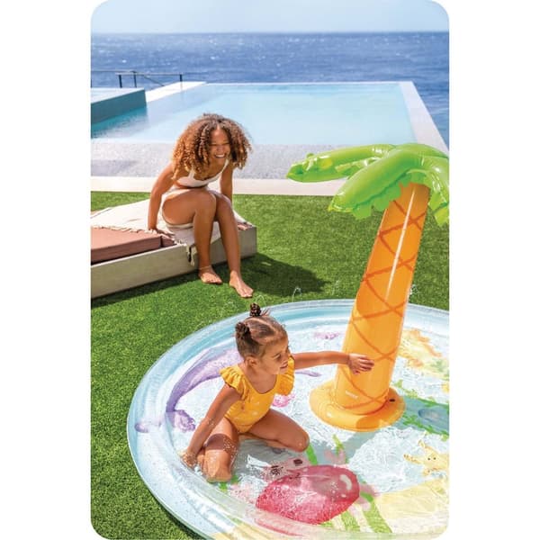 Palma uppblåsbar plaskdamm 104x173 cm INTEX 56433