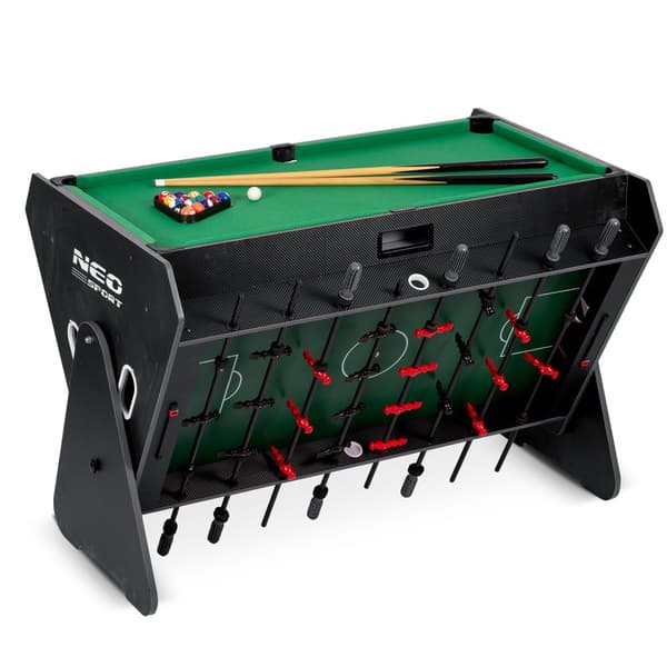 3-i-1 roterende spillebord Neo-Sport NS-449