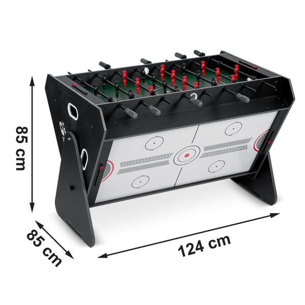 3-i-1 roterende spillebord Neo-Sport NS-449