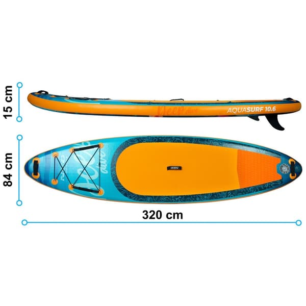 Aquasurf SUP-brett 320 x 84 x 15 cm Neo-Sport 170204