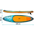 Miniatyrbilde 5 av 9: Aquasurf SUP-brett 320 x 84 x 15 cm Neo-Sport 170204