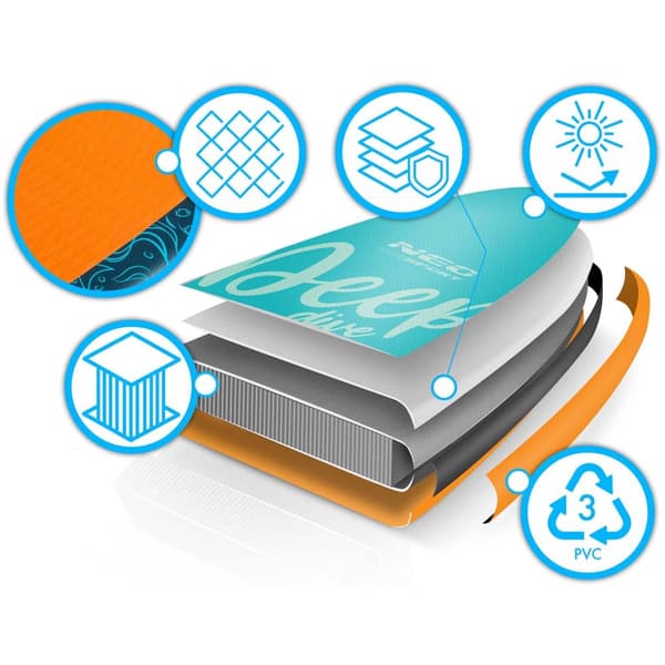 Aquasurf SUP-brett 320 x 84 x 15 cm Neo-Sport 170204