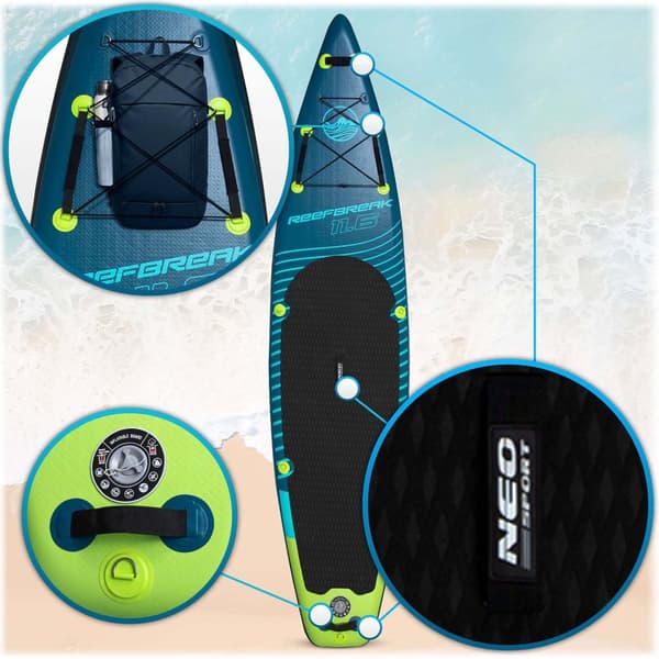 Reefbreak SUP-brett 350 x 81 x 15 cm Neo-Sport 170300