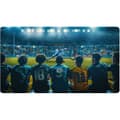 Miniatyrbilde 8 av 9: Fotballmål 300 x 200 x 120 cm NS-473 sort og rød