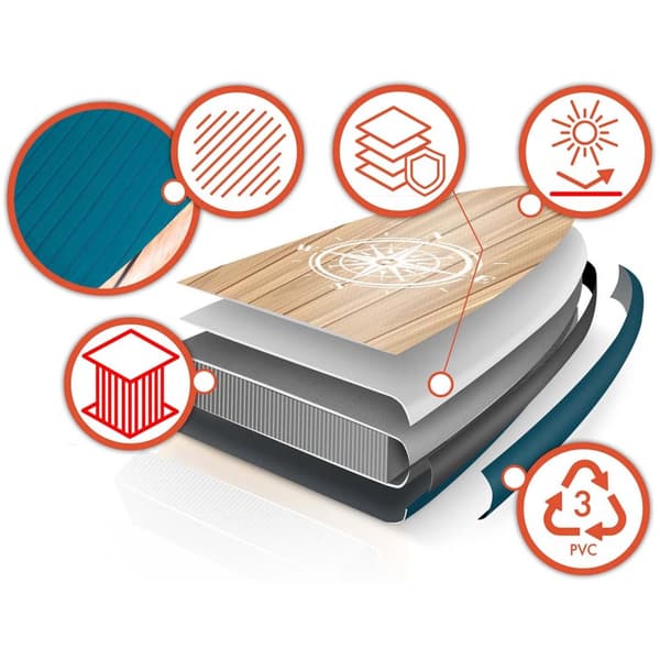Reefbreak SUP-brett 350 x 81 x 15 cm Neo-Sport 170304