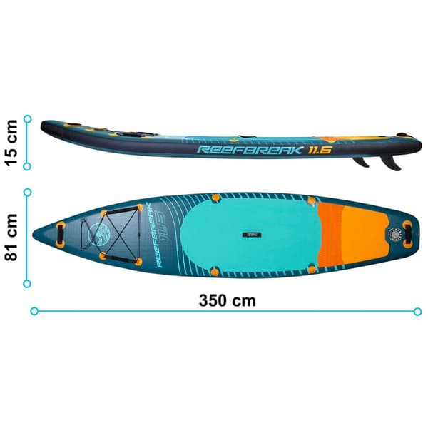 Reefbreak SUP-brett 350 x 81 x 15 cm Neo-Sport 170301