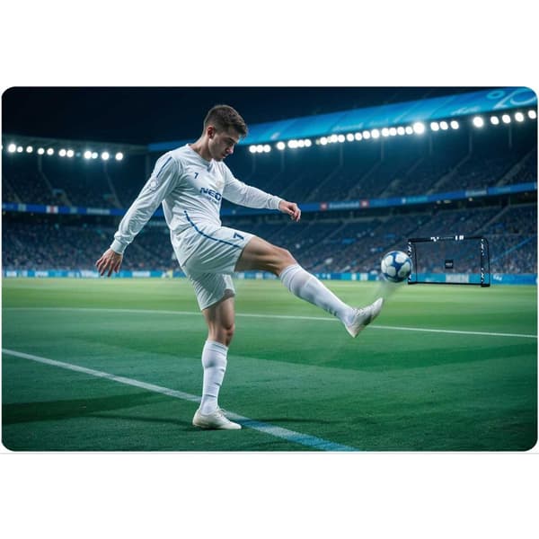 Fotballmål 300 x 200 x 120 cm NS-472 sekskant